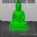 Mô hình tượng Phật phong cách Minix - File in 3D ấn tượng - Thumbnail 2