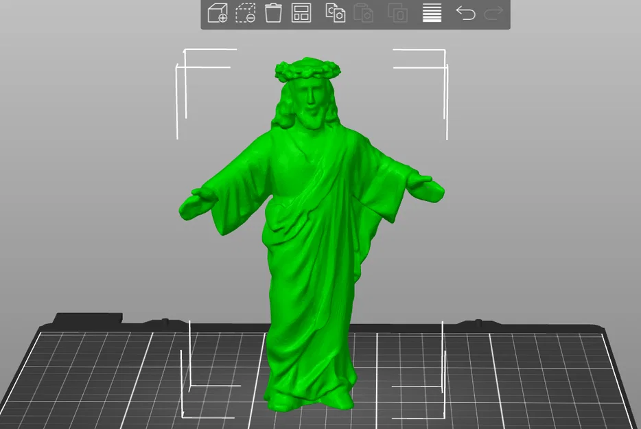 Mô hình Jesus phong cách Minix in 3D chi tiết - Image 2
