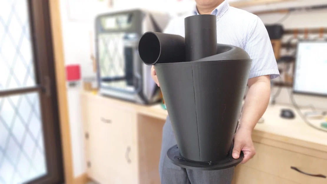 Bộ lọc bụi Cyclone (kèm file STEP) - Image 1