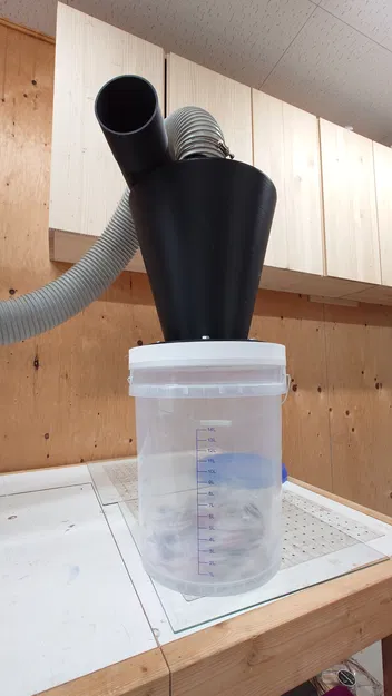 Bộ lọc bụi Cyclone (kèm file STEP) - Image 2