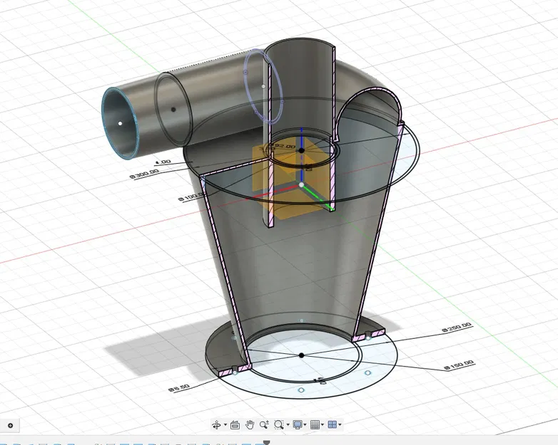 Bộ lọc bụi Cyclone (kèm file STEP) - Image 3