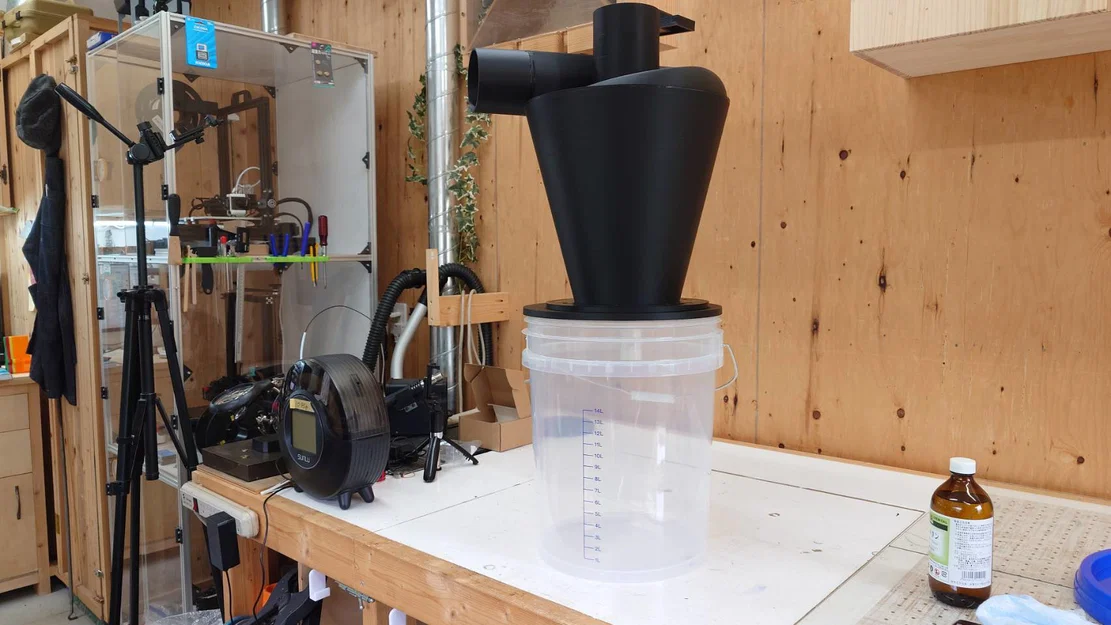 Bộ lọc bụi Cyclone (kèm file STEP) - Image 4