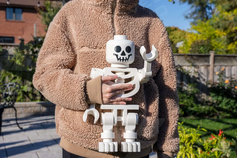 Mô hình Skeleton Giant Minifigure (16 inch) – Thiết kế độc lập! - Image 6
