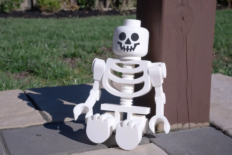Mô hình Skeleton Giant Minifigure (16 inch) – Thiết kế độc lập! - Image 8