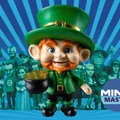 Mô hình Leprechaun Minix đáng yêu - File in 3D trang trí để bàn - Thumbnail 1