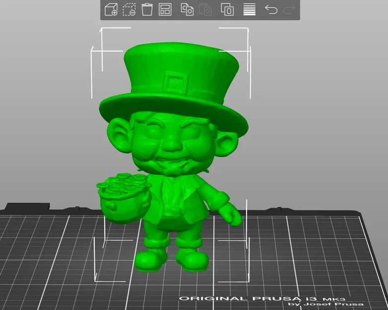 Mô hình Leprechaun Minix đáng yêu - File in 3D trang trí để bàn - Image 2