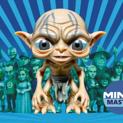 Mô hình Gollum phong cách Minix độc đáo cho fan Chúa tể nhẫn