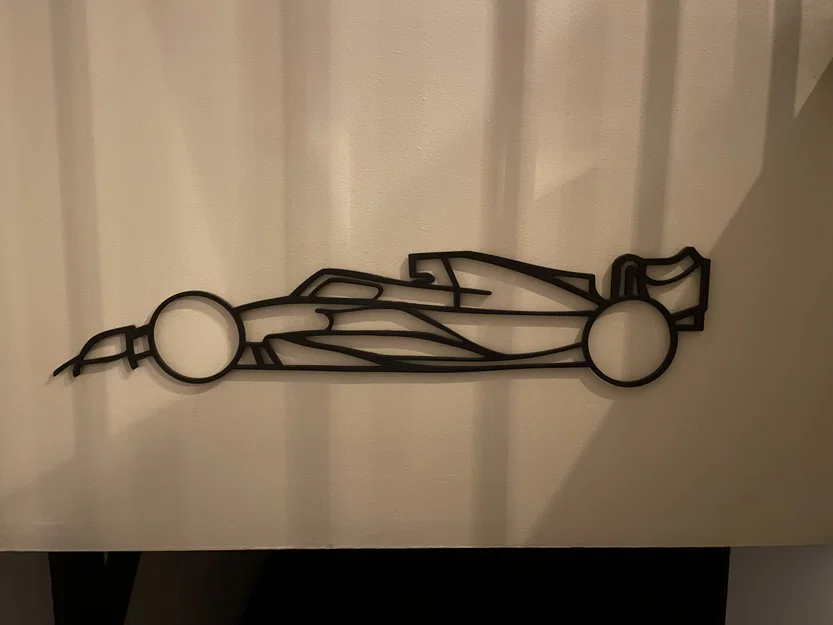 Mô hình trang trí tường xe đua F1 - Món quà cho fan tốc độ - Image 2