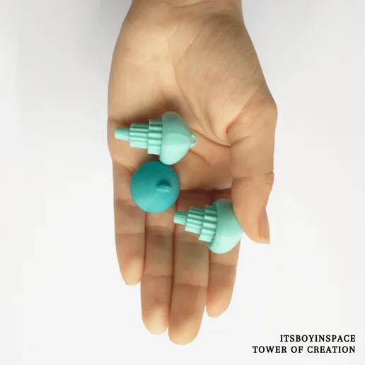 Đồ chơi Fidget hình con sứa (In liền khối, không cần support) - Image 2