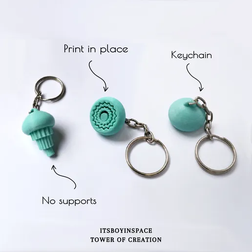 Đồ chơi Fidget hình con sứa (In liền khối, không cần support) - Image 3