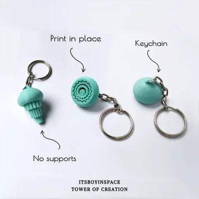 Đồ chơi Fidget hình con sứa (In liền khối, không cần support)