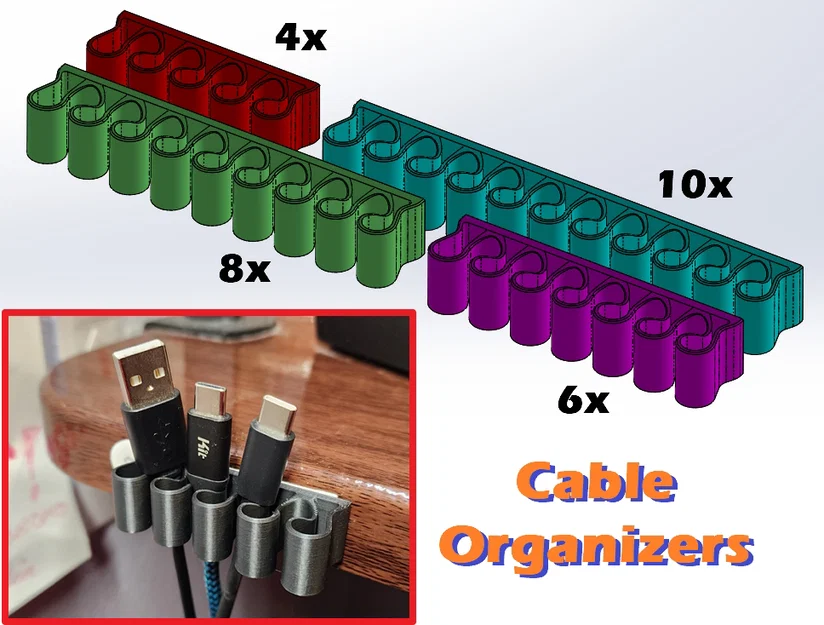 #0195 Bộ Kẹp Cố Định Dây Cáp [Nhiều Kích Thước] - Image 1