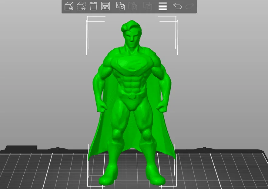 Mô hình Superman phong cách Minix siêu dễ thương cho tín đồ 3D in - Image 2