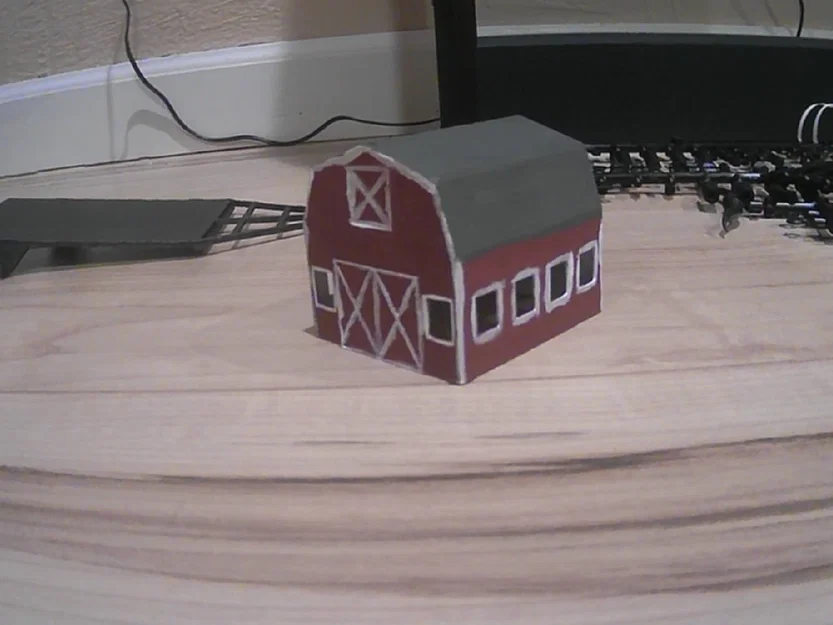 Mô hình nhà kho N Scale Barn cho sa bàn xe lửa - Image 3