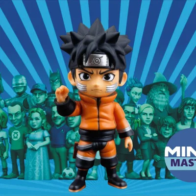 Mô hình Naruto Minix Figure 3D - Thiết kế chibi độc đáo