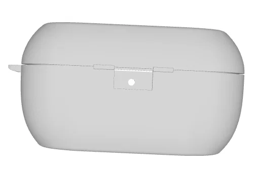 Vỏ bảo vệ hộp sạc Technics AEH-AZ100 in 3D (TPU skin) - Image 2