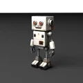 Mô hình Robot mini dễ thương (Simple Robot) cho in 3D - Thumbnail 1