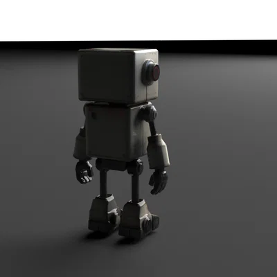Mô hình Robot mini dễ thương (Simple Robot) cho in 3D