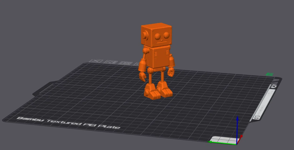 Mô hình Robot mini dễ thương (Simple Robot) cho in 3D - Image 4