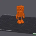 Mô hình Robot mini dễ thương (Simple Robot) cho in 3D - Thumbnail 4