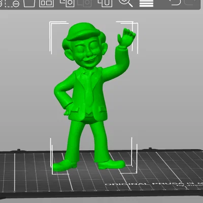 Mô hình Mr. Bean Minix đáng yêu - File in 3D chi tiết