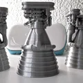 Mô hình động cơ tên lửa Saturn V F-1 (Rocketdyne F1) - Thumbnail 5