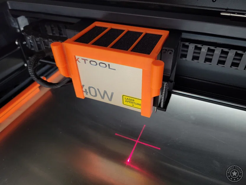 Bộ tay cầm & giá đỡ bộ lọc xTOOL S1 / BẢN MỚI 12-02-2025 - Image 1