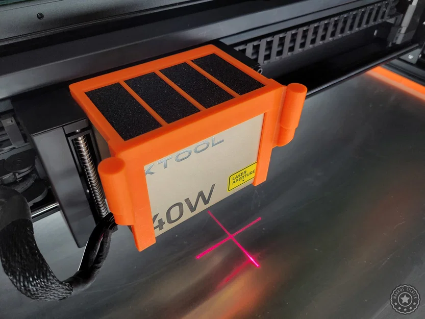 Bộ tay cầm & giá đỡ bộ lọc xTOOL S1 / BẢN MỚI 12-02-2025 - Image 2