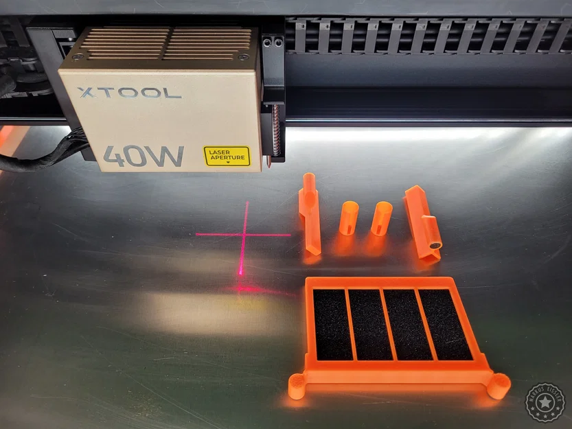 Bộ tay cầm & giá đỡ bộ lọc xTOOL S1 / BẢN MỚI 12-02-2025 - Image 3