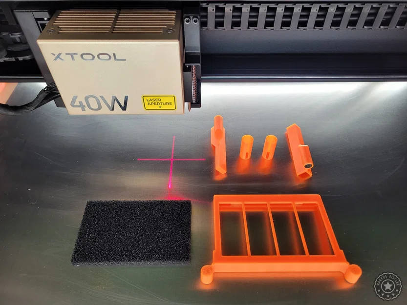 Bộ tay cầm & giá đỡ bộ lọc xTOOL S1 / BẢN MỚI 12-02-2025 - Image 5