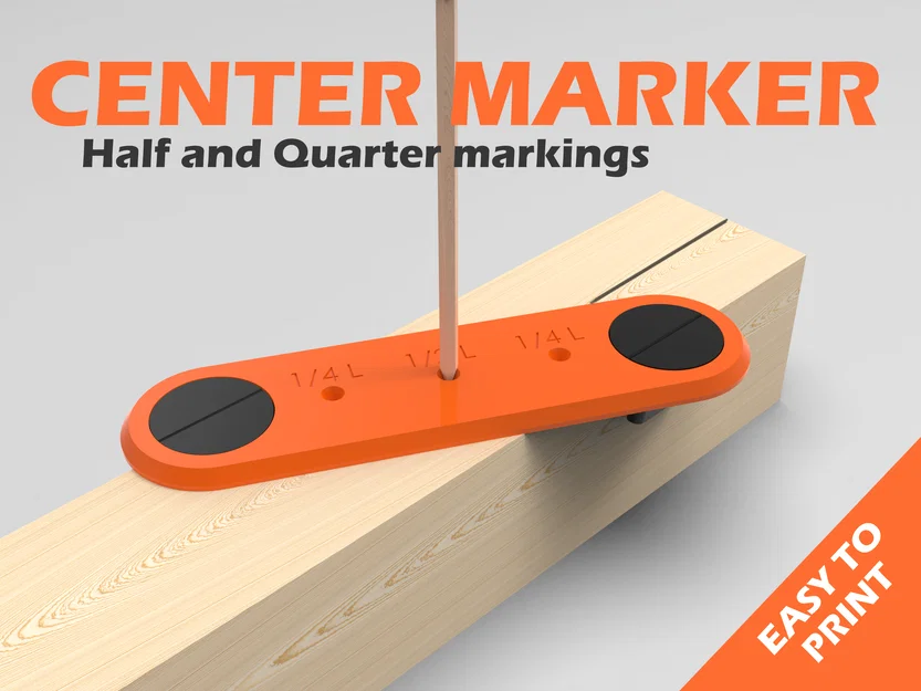 CENTER FINDER V2.0 - DỤNG CỤ ĐÁNH DẤU TÂM (In Liền Khối) - Image 1