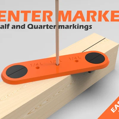 CENTER FINDER V2.0 - DỤNG CỤ ĐÁNH DẤU TÂM (In Liền Khối)