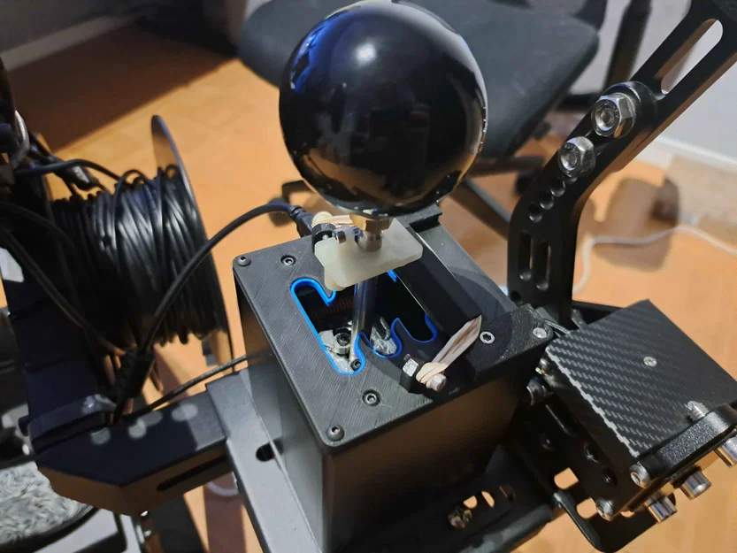 USB Shifter Plate tích hợp đệm TPU và cơ cấu chống vào nhầm số (7+R / 6+R) - Image 1