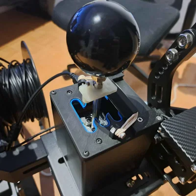 USB Shifter Plate tích hợp đệm TPU và cơ cấu chống vào nhầm số (7+R / 6+R)
