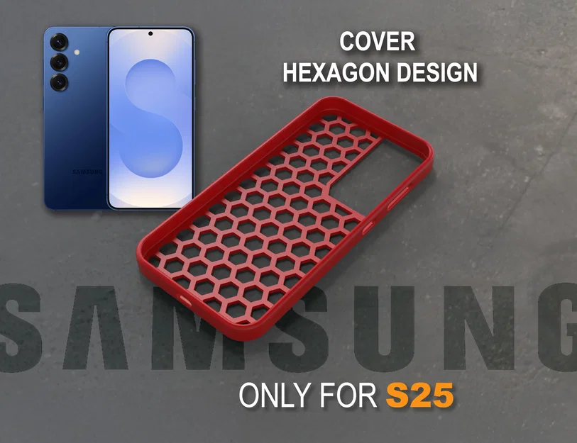 Ốp lưng Samsung Galaxy S25 - Họa tiết tổ ong - Image 1