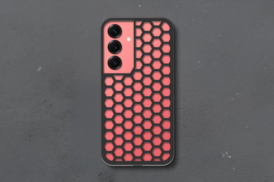 Ốp lưng Samsung Galaxy S25 - Họa tiết tổ ong - Image 3