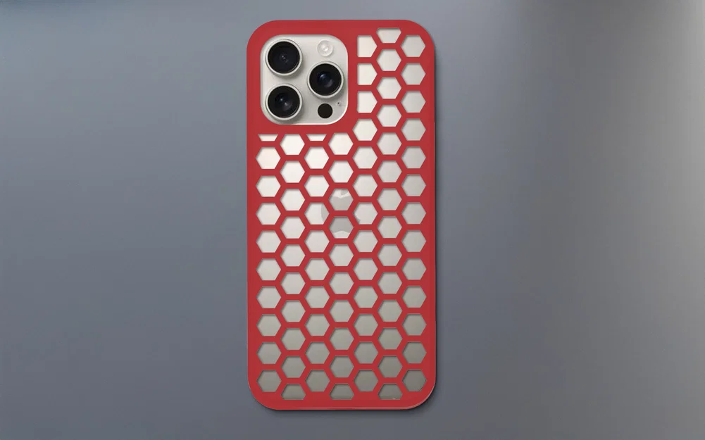 Iphone 16 Pro Max - Ốp lưng thiết kế lục giác (Hexagon) - Image 4