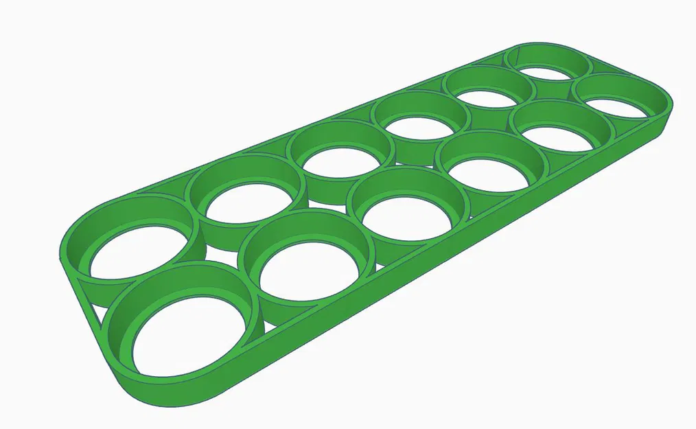 Khung giữ pin 21700 22.2V 6S2P/12S1P siêu nhẹ cho mô hình bay R/C - Image 1