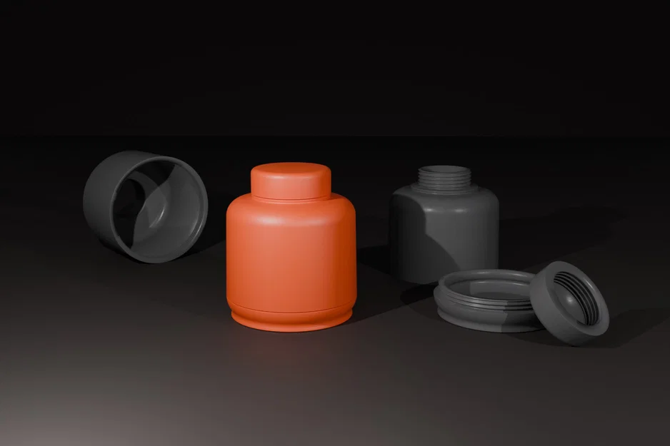 Hộp Đựng Bột Protein Tiện Lợi - Image 1