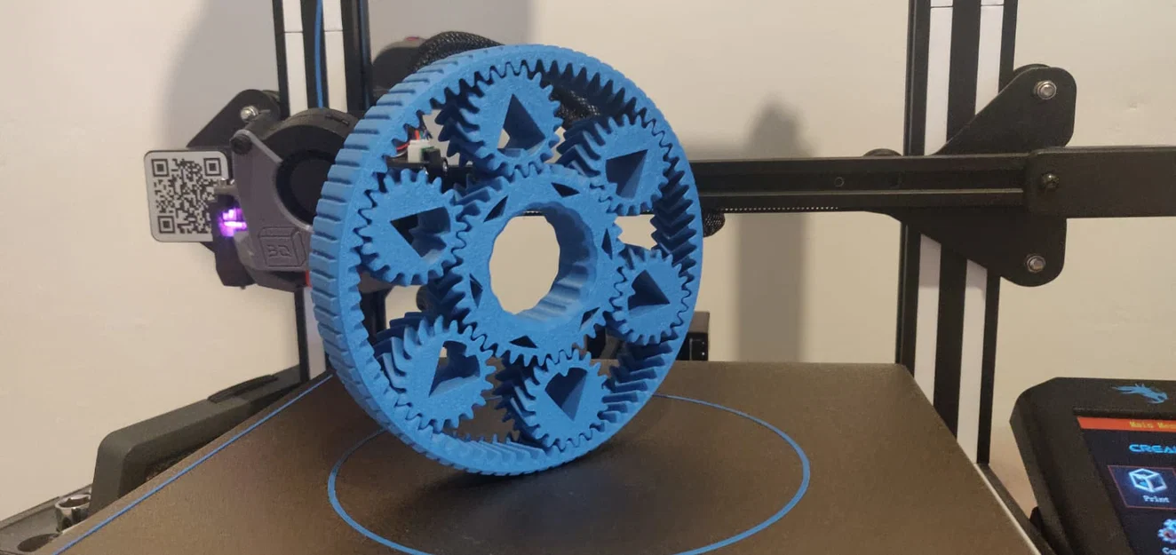 Planetary Gears Fidget - Đồ chơi bánh răng hành tinh in nguyên khối - Image 1