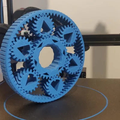 Planetary Gears Fidget - Đồ chơi bánh răng hành tinh in nguyên khối