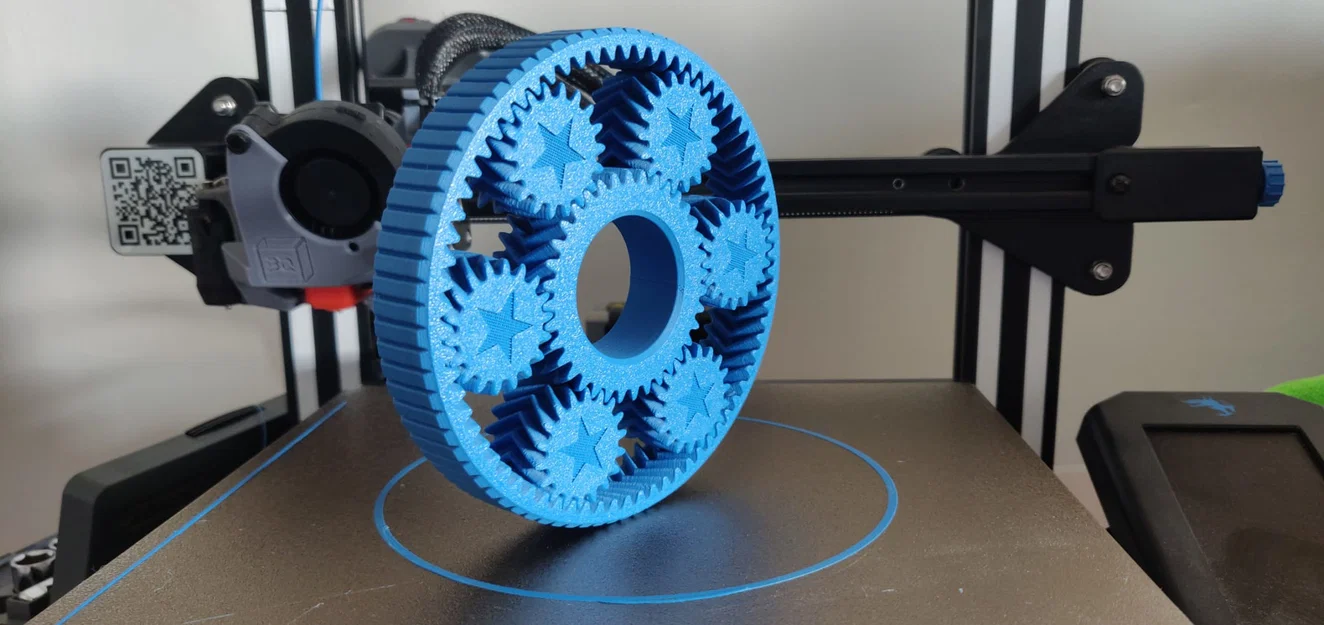 Planetary Gears Fidget - Đồ chơi bánh răng hành tinh in nguyên khối - Image 2