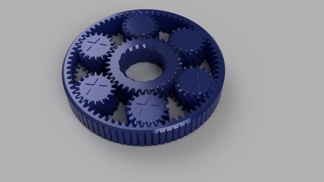 Planetary Gears Fidget - Đồ chơi bánh răng hành tinh in nguyên khối - Image 3