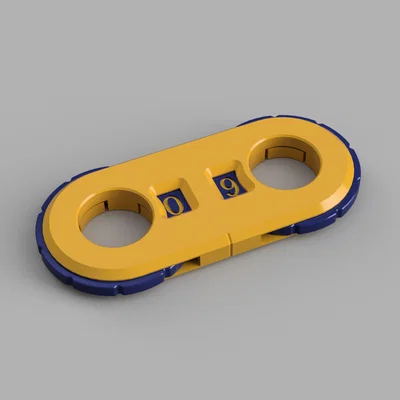 Slim Clicky Counter: Thiết bị đếm số thủ công thông minh, siêu nhỏ gọn