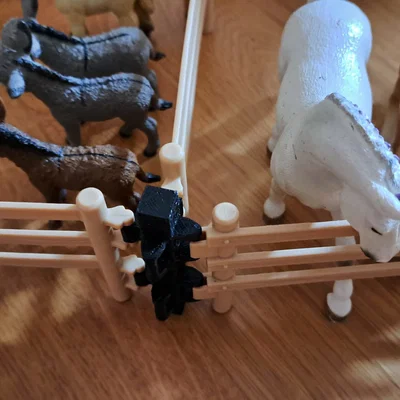 Khớp nối hàng rào cho mô hình thú Schleich (Schleich Fence Connector)