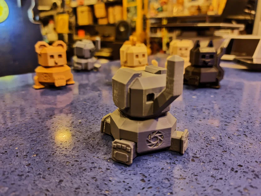 Mô hình voi robot mini cử động được - Orama - Image 7