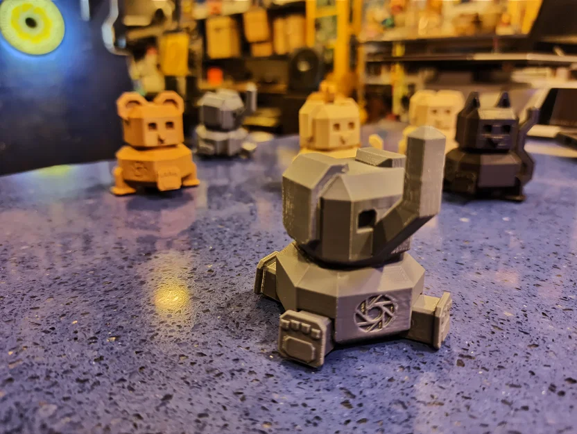 Mô hình voi robot mini cử động được - Orama - Image 11