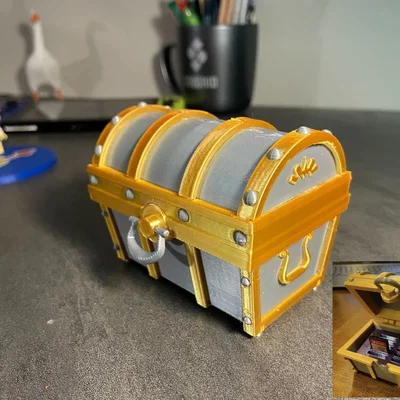 Hộp đựng thẻ game Switch hình Rương báu The Legend of Zelda: Breath of the Wild