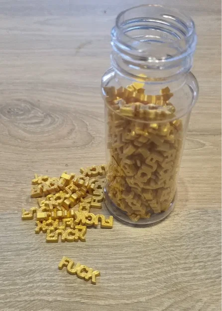 Mô hình 3D F*cks to give - Món quà vui nhộn cho bàn làm việc - Image 1