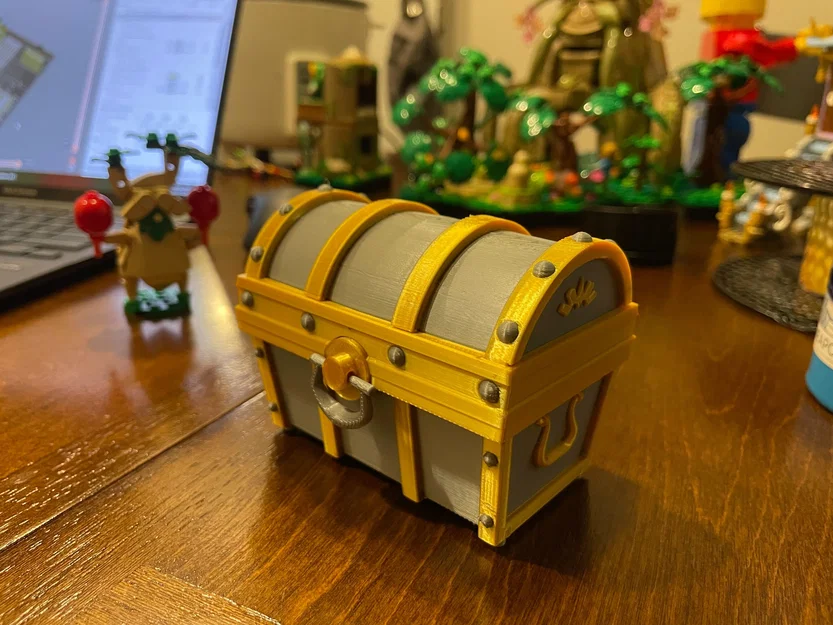 Hộp đựng thẻ game Switch hình Rương báu The Legend of Zelda: Breath of the Wild - Image 3